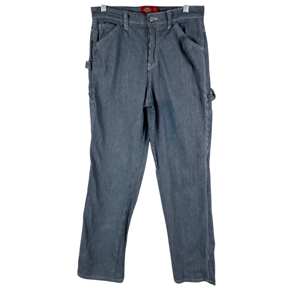 Dickies Carpenter Pants 5 27 Blue Hickory Stripe Workwear Gorpcore Utility